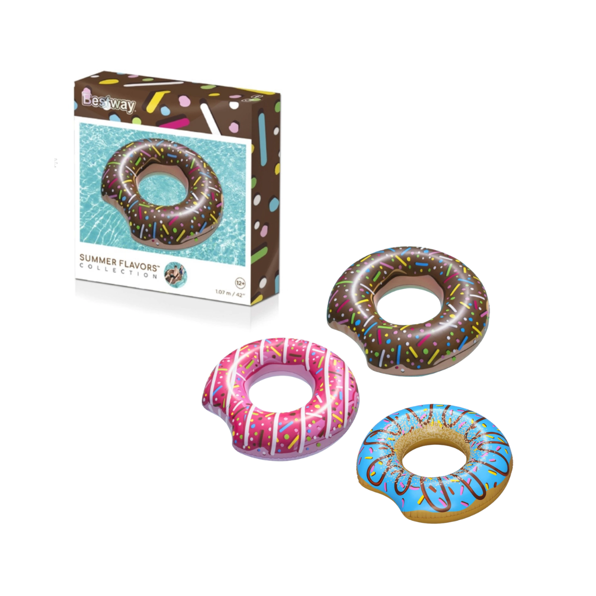 Salvavidas Donas Surtidas 107 CM