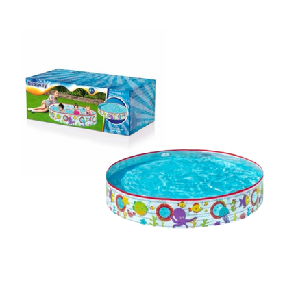 Pileta Rígida Fondo de Mar 152x25 cm