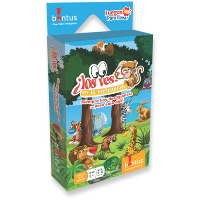 Juego de Cartas Los ves? En la naturaleza