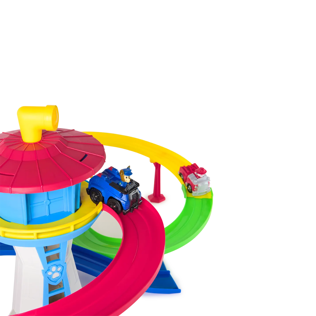Playset Torre Con Mini Vehículos Paw Patrol Vulcanita