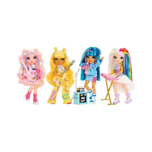Rainbow High Junior High Rock Band - Muñeca Articulada 25 cm