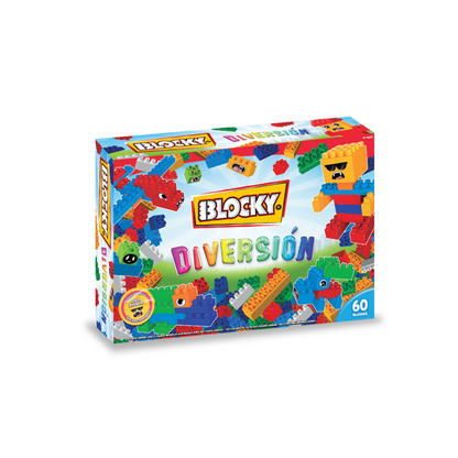 Bloques Blocky Diversión 60 Piezas Rasti