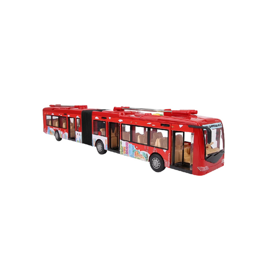Autobús Doble Urbano Articulado Con Sonido Isakito