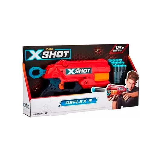 Pistola Lanza dardos  X-Shot  Revolver TK-6