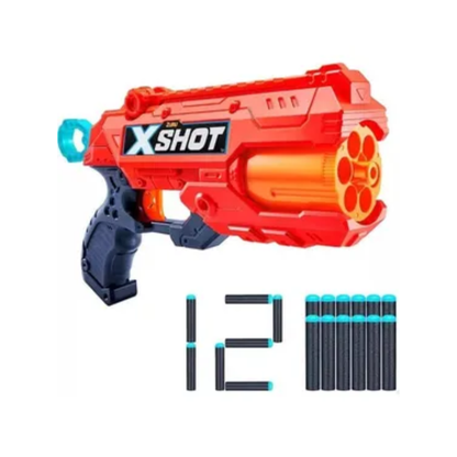Pistola Lanza dardos  X-Shot  Revolver TK-6