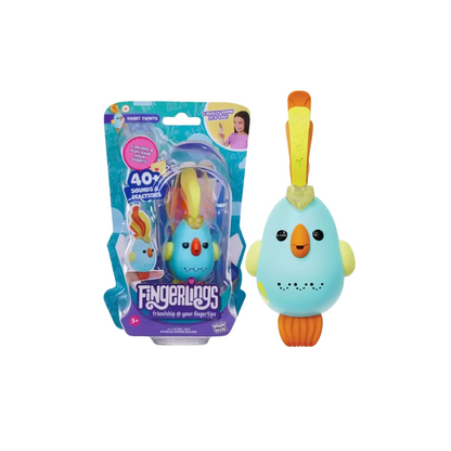 Fingerlings Sweet Tweets Pajarito Interactivo Celeste 3130 Shine