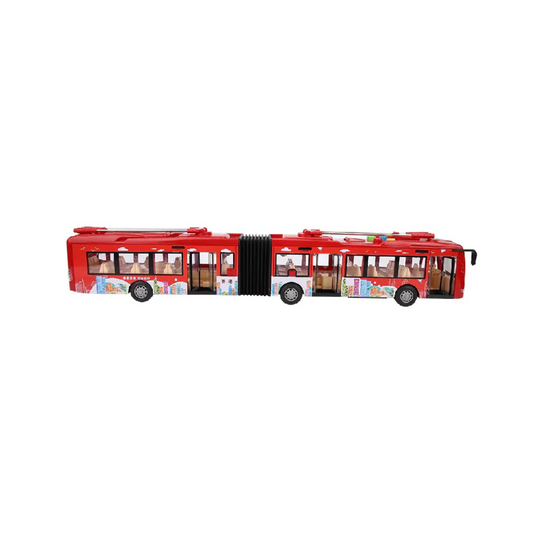 Autobús Doble Urbano Articulado Con Sonido Isakito