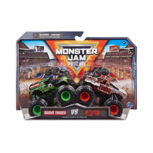 Monsters Jam Pack 2 Vehículos Caffaro