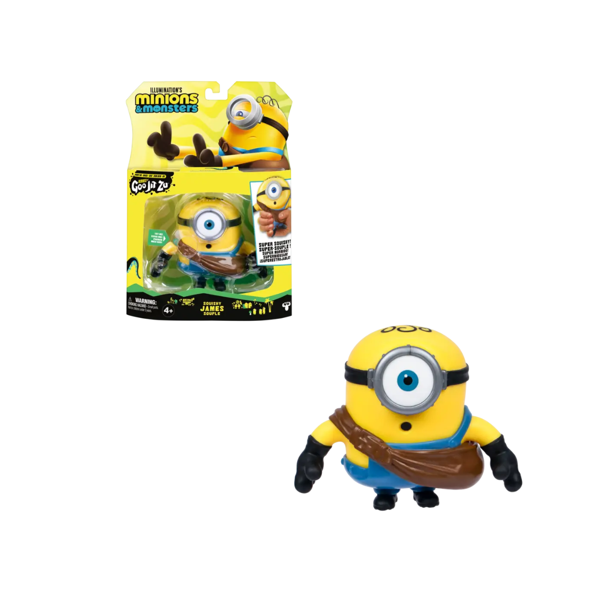 Muñeco Figura Flexible Goo Jit Zu Minions