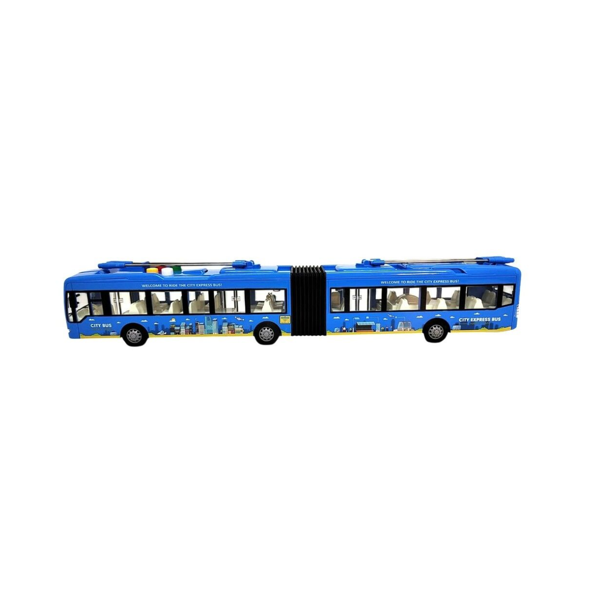 Autobús Doble Urbano Articulado Con Sonido Isakito