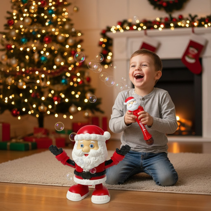 Combo Navideño de Burbujero Papa Noel + Papa Noel Bailarín