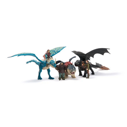 Juguete Con Figura Battle Pack Como Entrenar A Tu Dragon Caffaro