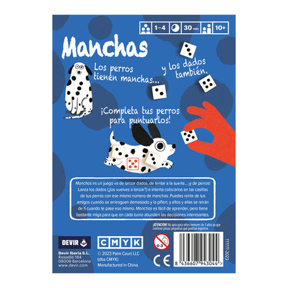 Juego De Mesa Manchas Devir