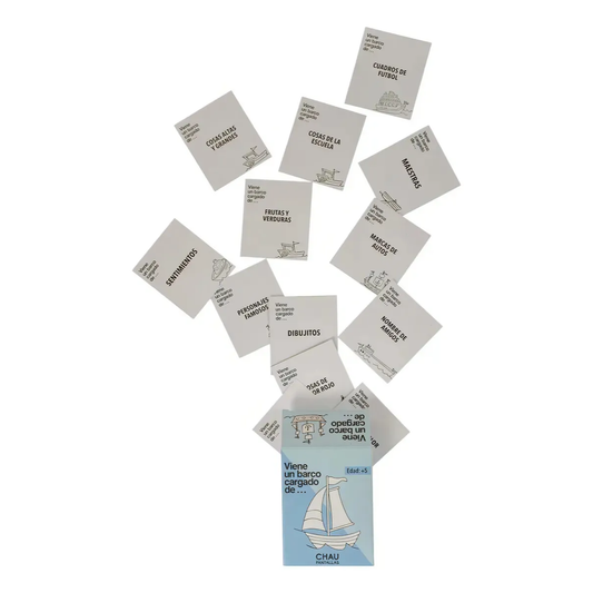 Juego de Cartas Viene un Barco Ruibal
