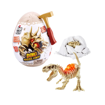 Robo Alive Dino Fossil Find - Huevo Sorpresa Desentierra Fósiles 18 cm