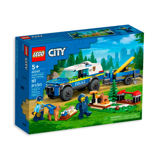 Lego City Entrenamiento Móvil para Perros Policía