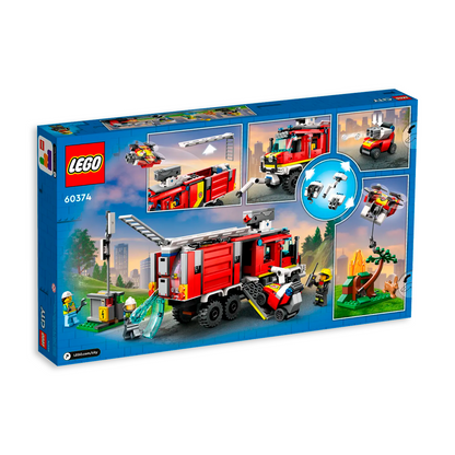 Lego City Unidad Móvil de Control de Incendios