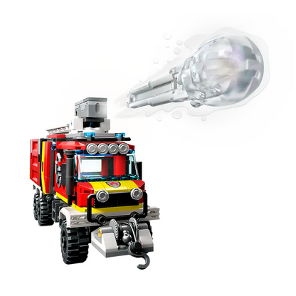 Lego City Unidad Móvil de Control de Incendios