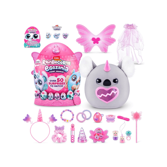 Rainbocorns Eggzania Fairy Mania Huevo Sorpresa 35 cm