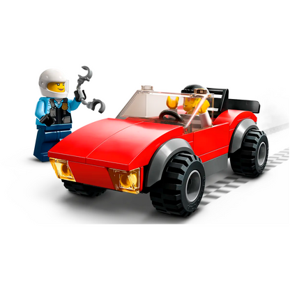 Lego City Moto de Policía y Coche a la Fuga