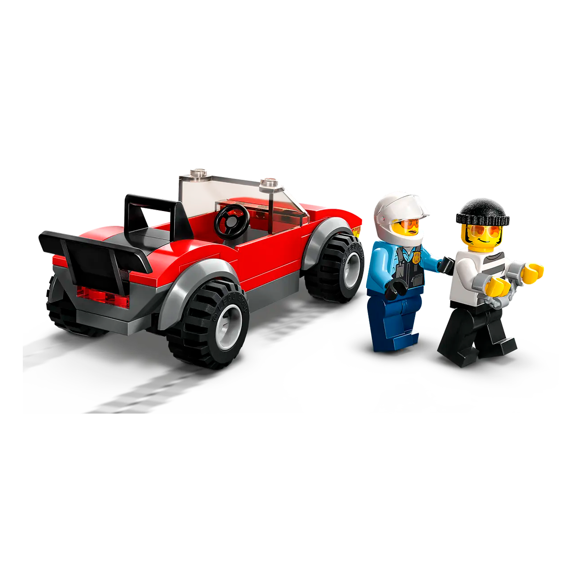 Lego City Moto de Policía y Coche a la Fuga