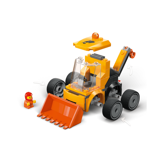 LEGO® City Rides Construction Loader – Cargadora de Construcción