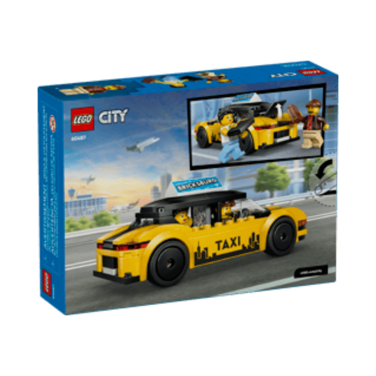 LEGO® City Vehicles – Taxi Amarillo