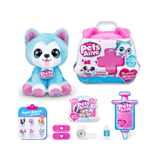 Pets Alive Puppy Rescue Kit Veterinario Sorpresa Interactivo