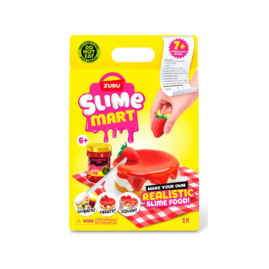 Slime Mart Bolsa de Compras Crea Tu Cheesecake de Frutilla