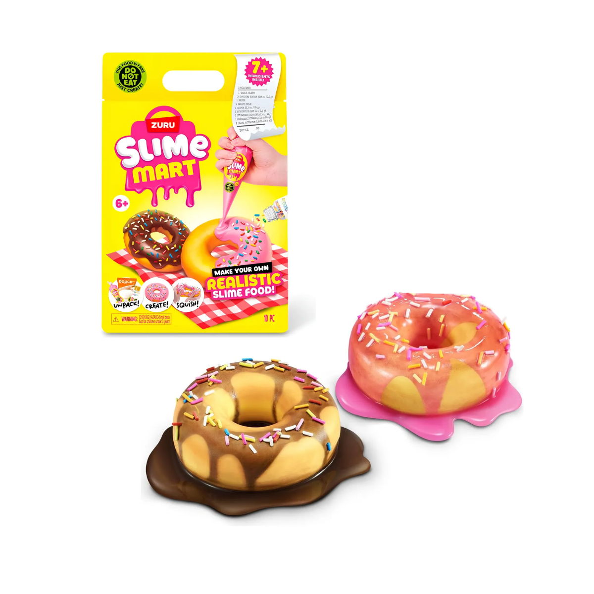 Slime Mart Bolsa de Compras Crea Tu Donut
