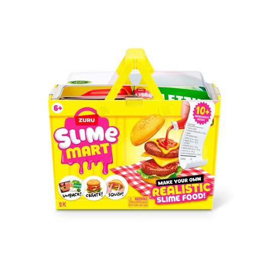 Slime Mart Canasto de Compras Crea Tu Hamburguesa