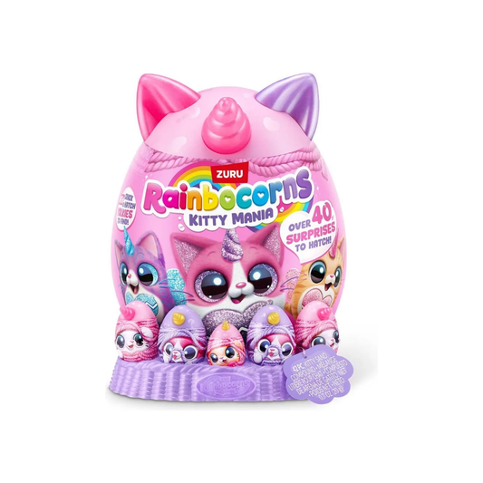 Rainbocorns Eggzania Kitty Mania Huevo Sorpresa 30 cm