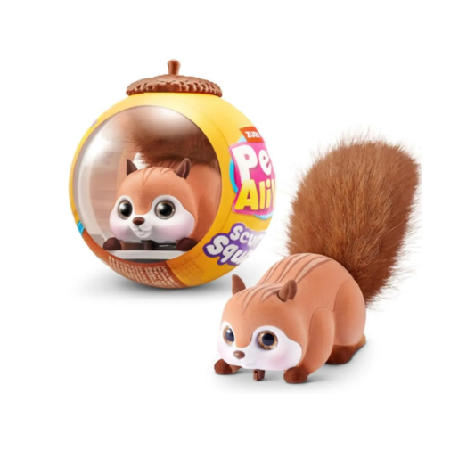 Pets Alive Scurry’n Squirrels - Ardilla Interactiva 10 cm