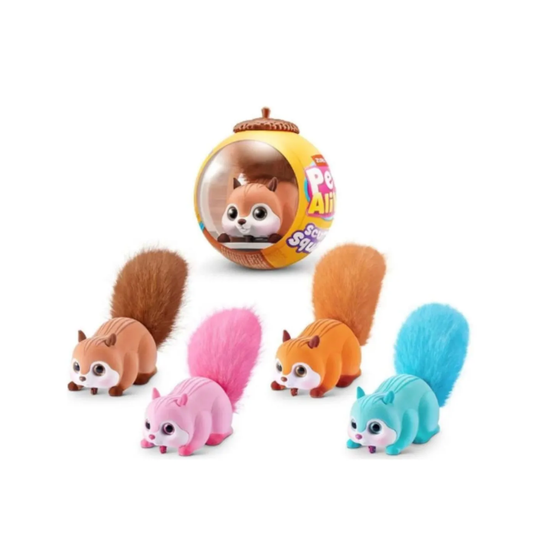 Pets Alive Scurry’n Squirrels - Ardilla Interactiva 10 cm