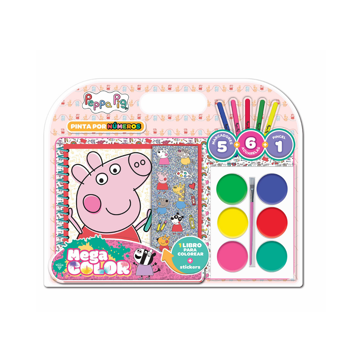 Kit de Arte Mega Color Peppa Pig