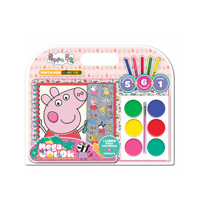 Kit de Arte Mega Color Peppa Pig