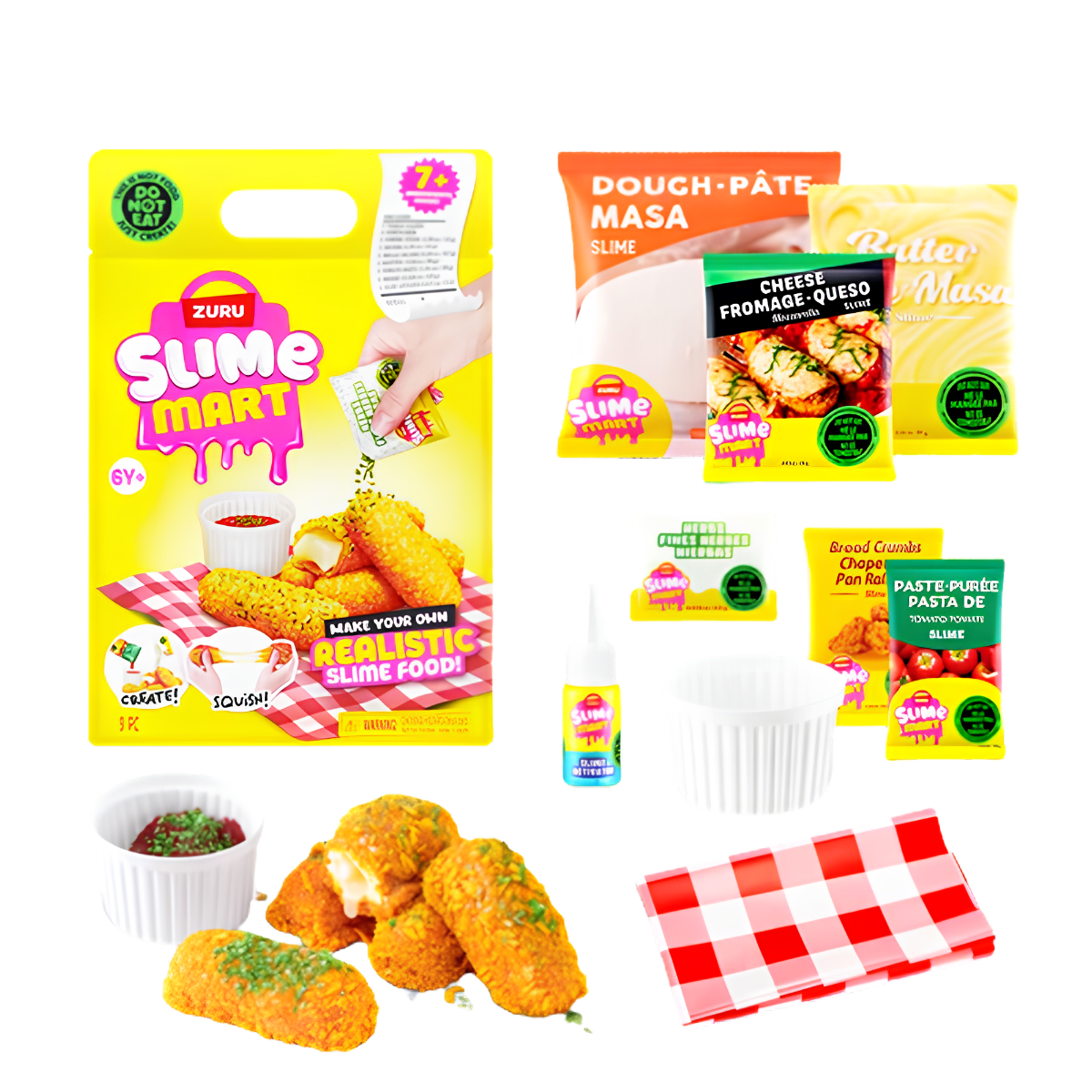 Slime Mart Comidas Realistas Surtidas Bolsa de Compras