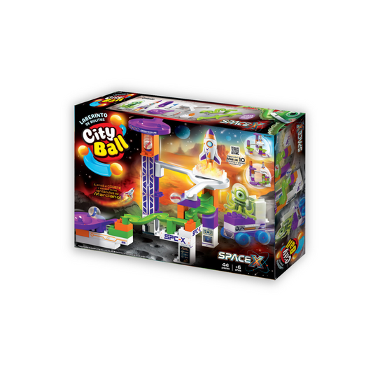 Laberinto De Bolitas CityBall Space-X Rasti