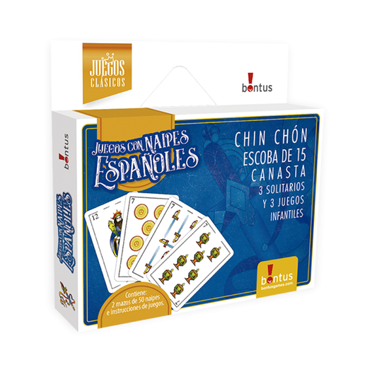 Juego de Cartas Juegos Con Naipes Españoles Bontus