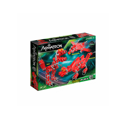 Juego De Construcción Dinosaurio Armatron DINOflex 3 en 1 Rasti