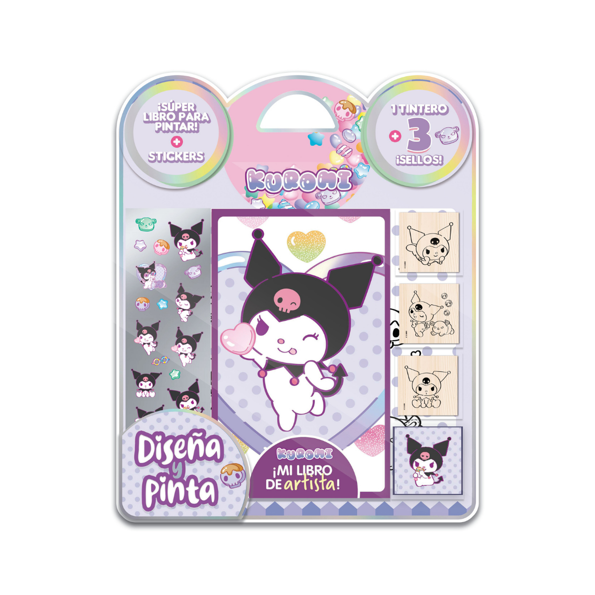 Set de Arte Diseña y Pinta Kuromi