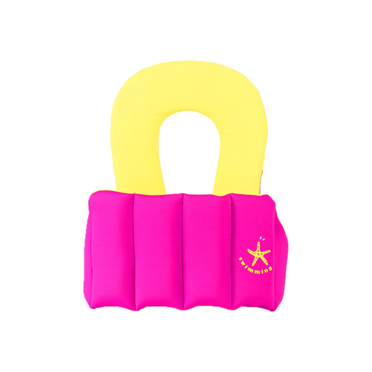 Chaleco De Flotación Infantil Bubble Neoprene Rosa 15–20 Kg