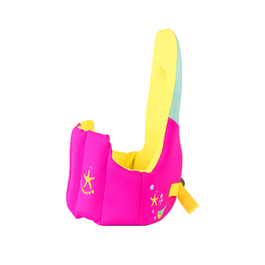 Chaleco De Flotación Infantil Bubble Neoprene Rosa 15–20 Kg