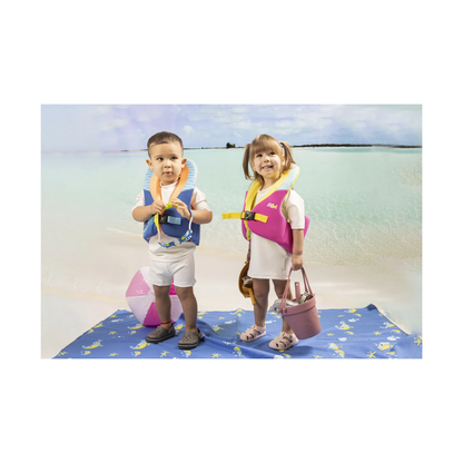Chaleco De Flotación Infantil Bubble Neoprene Rosa 15–20 Kg