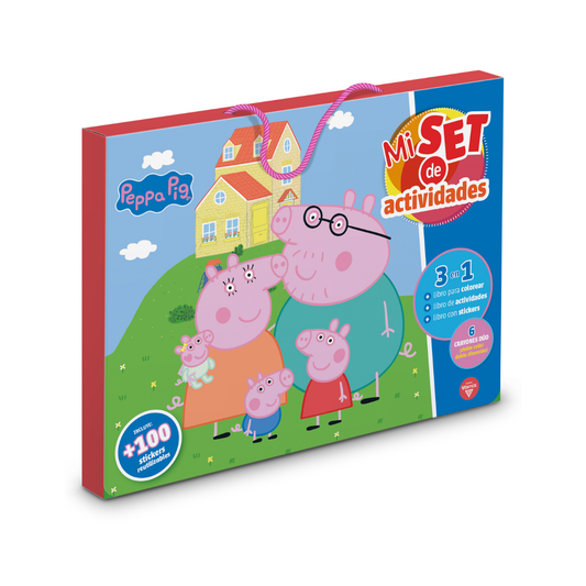 Set de Actividades Peppa Pig 3 en 1