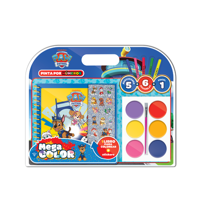 Kit de Arte Mega Color Paw Patrol