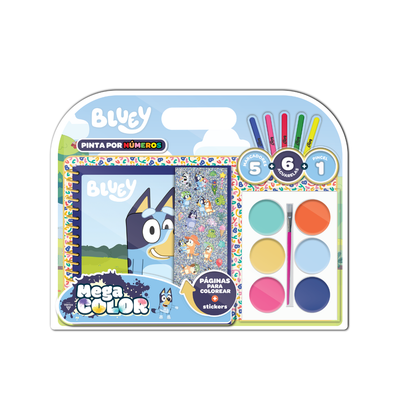 Kit de Arte Mega Color Bluey