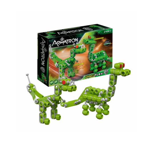 Juego De Construcción Dinosaurios Armatron Dinoflex 2 En 1 Rasti