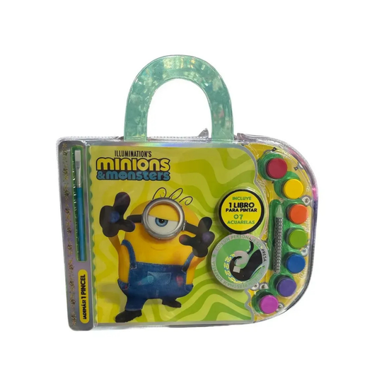 Set de Arte Acuarelas Minions 3