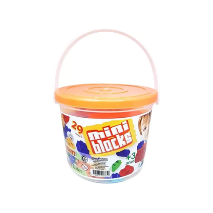 Balde de Mini Blocks Duravit - 29 Piezas con Ruedas